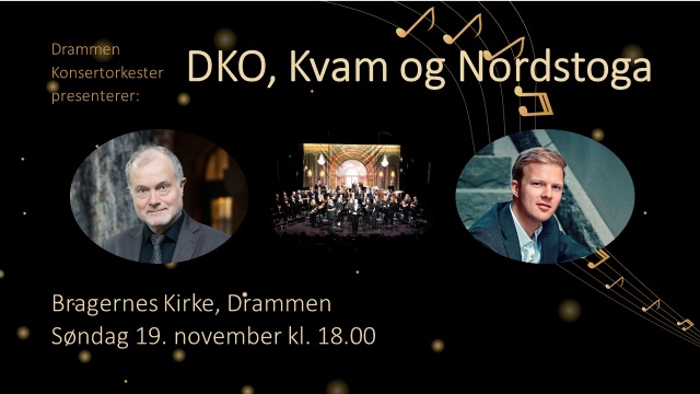 Fantastisk konsert med DKO, Kvam og Nordstoga!